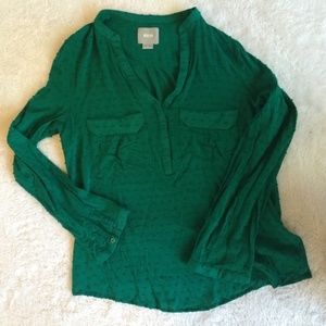 Emerald Green Blouse